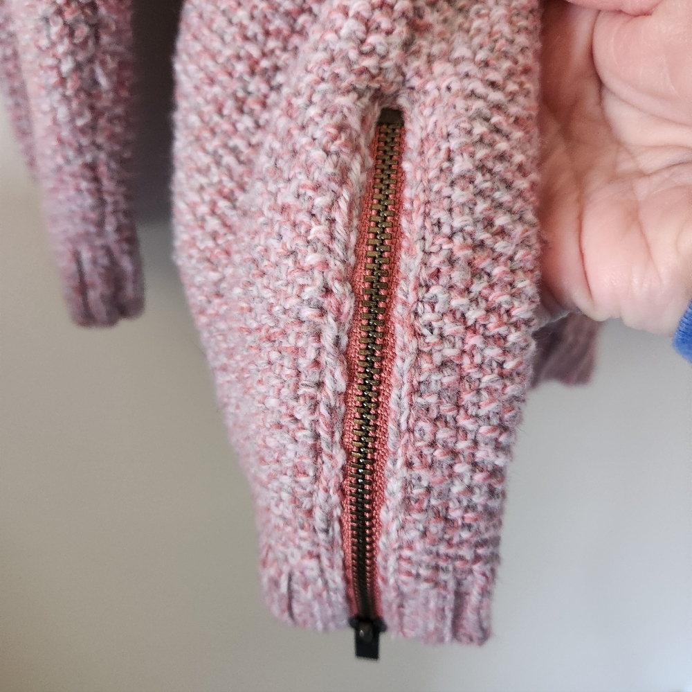 Talbots Pink Cable Knit Sweater - Picture 4 of 8